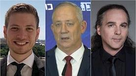 בן חיים גנץ ונתניהו, צילום: רשת 13 קשת 12 ופייסבוק